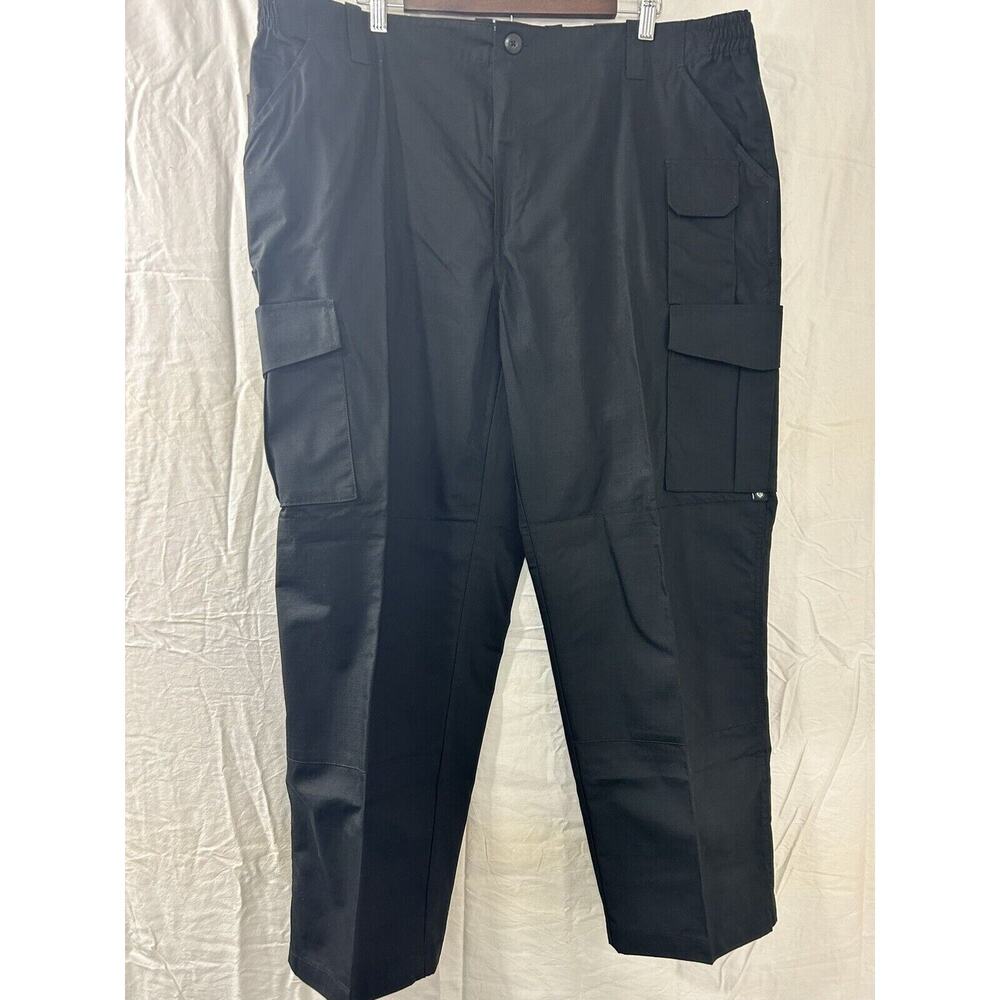Genuine Gear Tactical Trouser Pants Mens Black Heavy‎ Duty Gorpcore Cargo 44x30